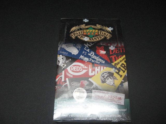 2005 Upper Deck Past Time Pennants Baseball Box