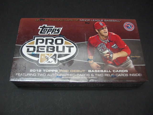 2012 Topps Pro Debut Baseball Box (Hobby)