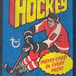 1977/78 Topps Hockey Unopened Wax Pack (1976/77 Wrappers)