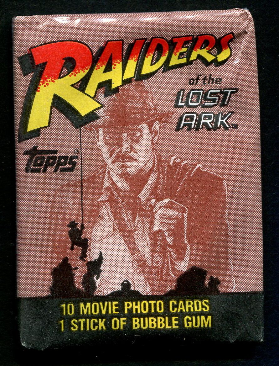 1981 Topps Raiders of the Lost Ark Unopened Wax Pack