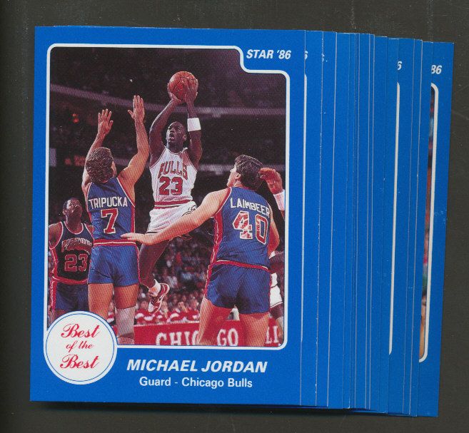 1986 Star Basketball Best of the Best Complete Set