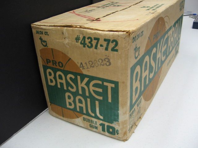 1972/73 Topps Basketball Unopened Wax Box (FASC)