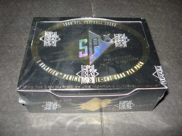 1996 Upper Deck SPX Football Box