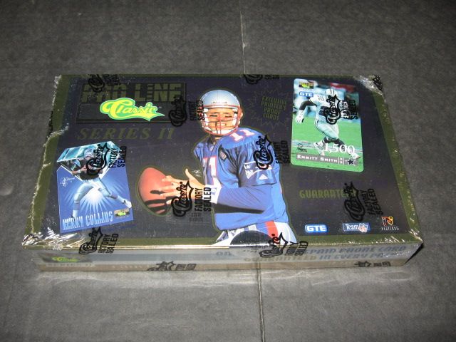 1995 Classic Pro Line Football Series 2 Box