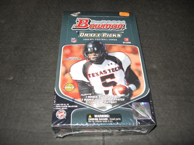 2009 Bowman Draft Picks Football Jumbo Box (HTA)