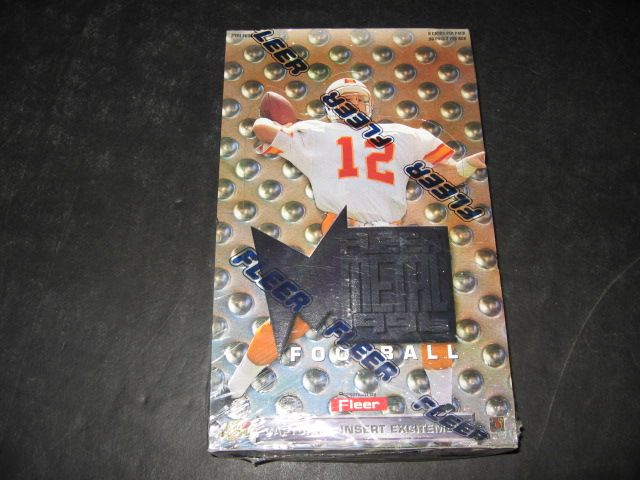 1996 Fleer Skybox Metal Football Box (Retail)