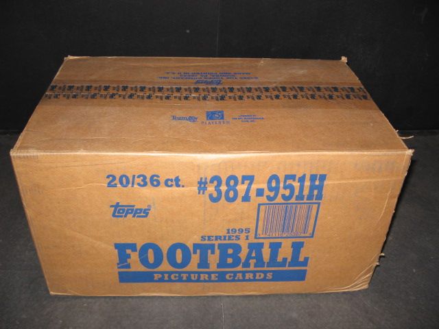 1995 Topps Football Series 1 Case (Hobby) (20 Box)