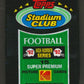 1992 Topps Stadium Club Football High Number Unopened Pack