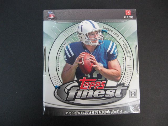 2012 Topps Finest Football Box (Hobby)