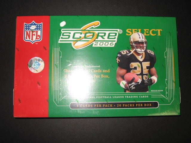 2006 Score Select Football Box (Hobby)