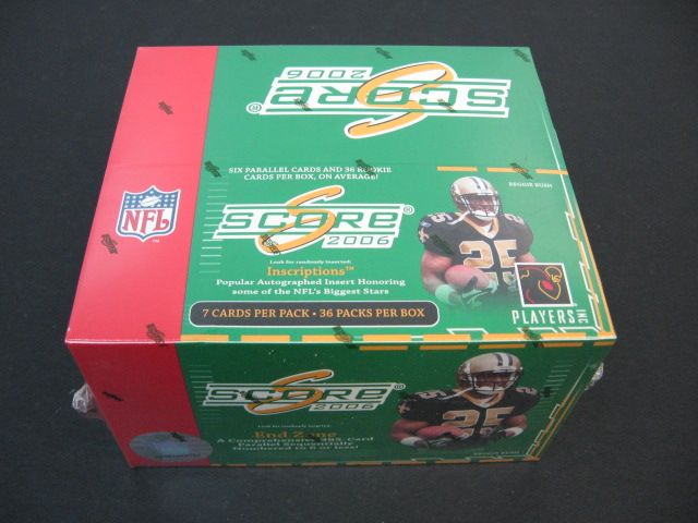 2006 Score Football Box (Hobby)