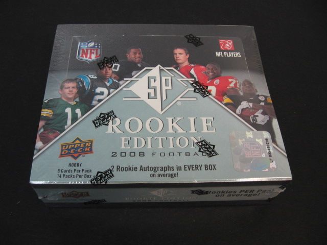 2008 Upper Deck SP Rookie Edition Football Box (Hobby)