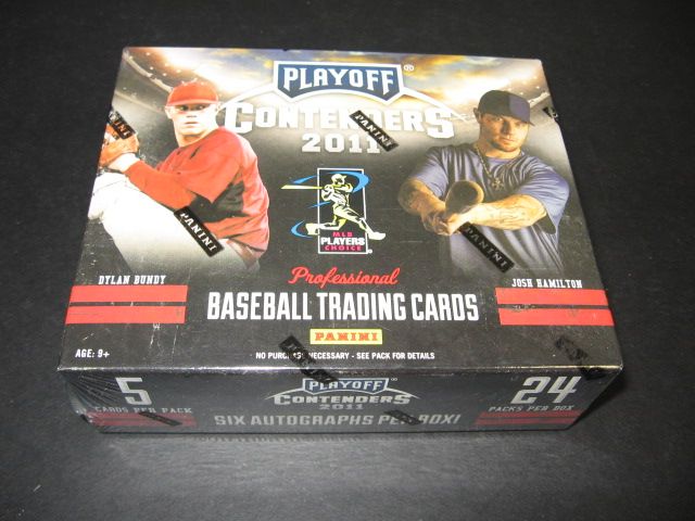 2011 Panini Playoff Contenders Baseball Box (Hobby)