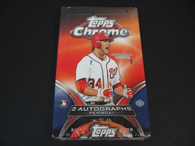 2012 Topps Chrome Baseball Box (Hobby)