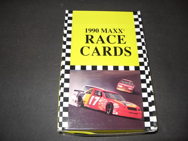 1990 Maxx Racing Race Cards Box