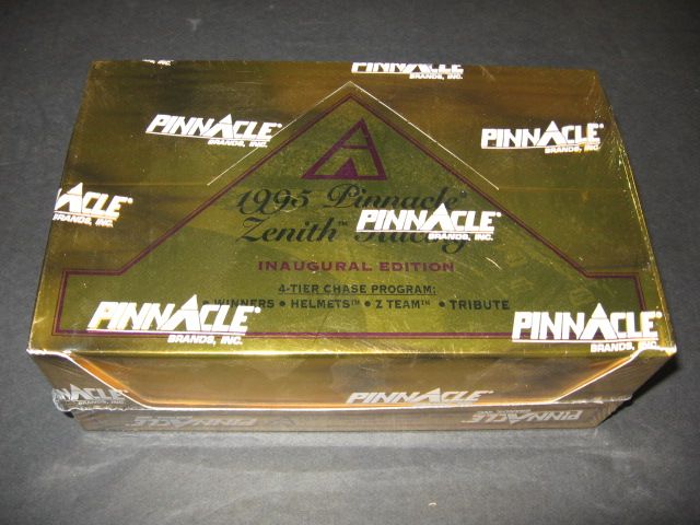 1995 Pinnacle Zenith Racing Race Cards Box