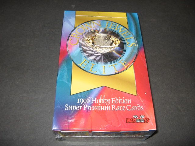 1996 Crown Jewels Elite Racing Race Cards Box