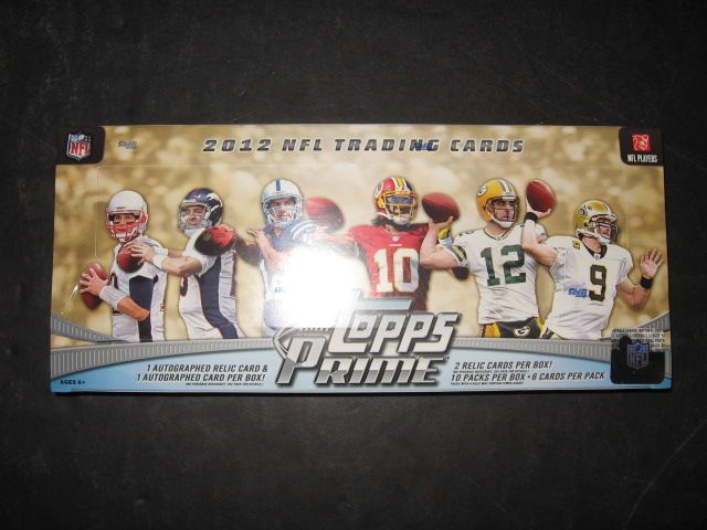 2012 Topps Prime Football Box (Hobby)