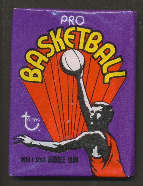 1972/73 Topps Basketball Unopened Wax Pack