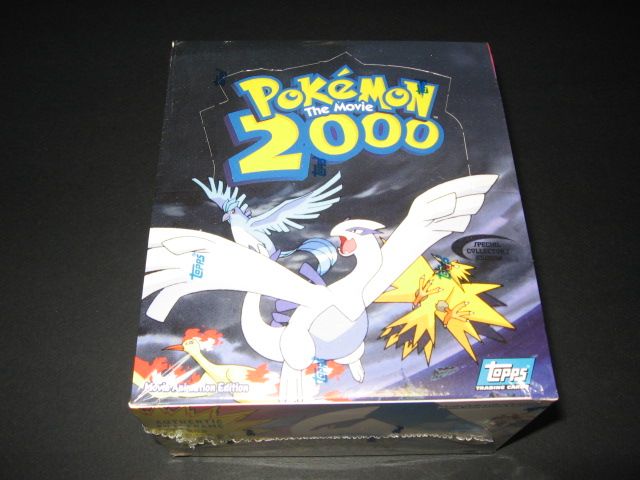 2000 Topps Pokemon Movie 2000 Box