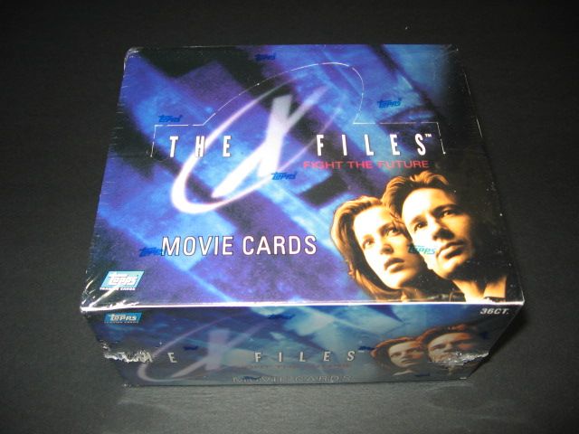 1998 Topps X-Files Movie Fight the Future Box