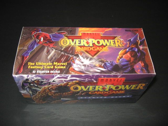 1995 Fleer Overpower Starter Decks Box