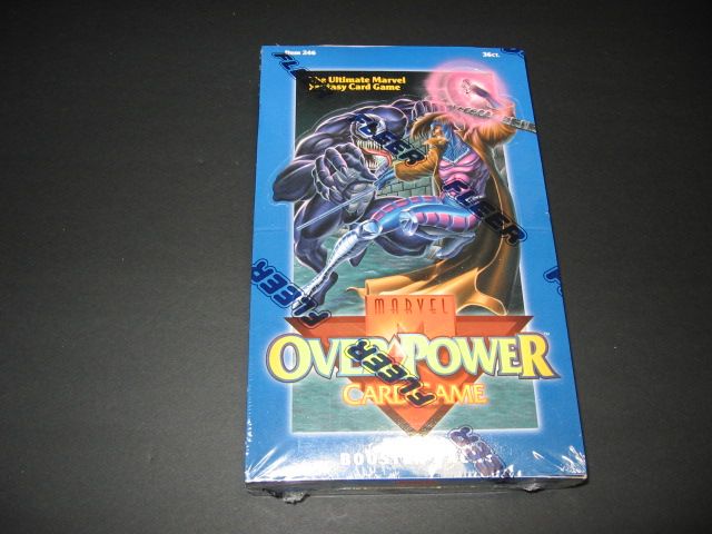 1995 Fleer Overpower Booster Packs Box