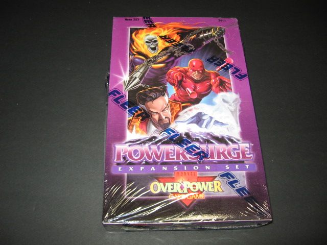 1995 Fleer Overpower Powersurge Expansion Set Box