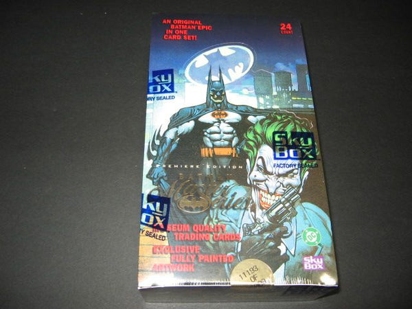 1996 Skybox Batman Master Series Box – Baseball Card Exchange