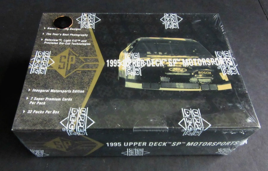 1995 Upper Deck SP Motorsports Racing Race Cards Box