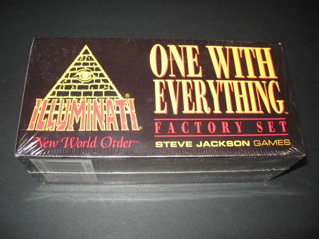 1995 Illuminati New World Order One With Everything Box Factory Set