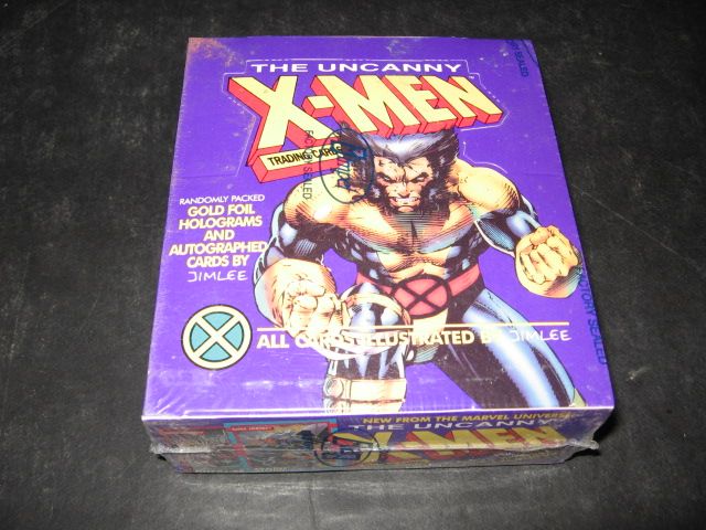 1992 Impel The Uncanny X-Men Trading Cards Box