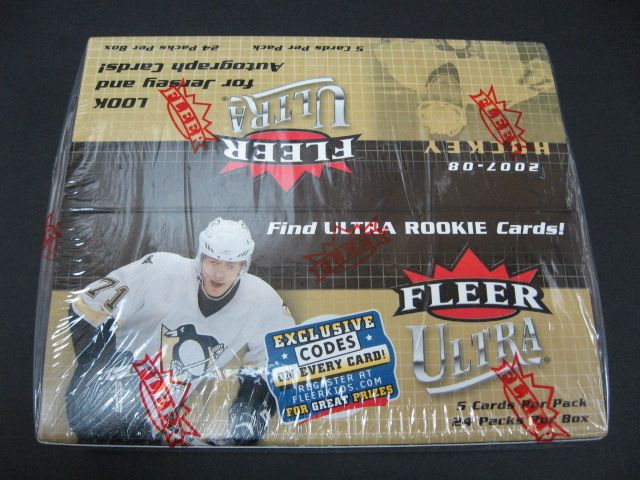 2007/08 Fleer Ultra Hockey Box (Retail)