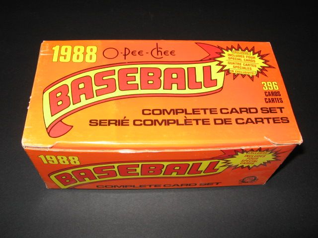 1988 OPC O-Pee-Chee Baseball Factory Set