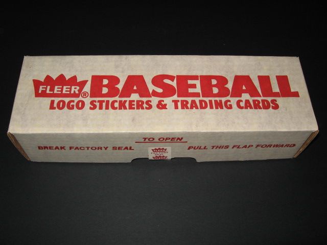 1989 Fleer Baseball Factory Set (Hobby)