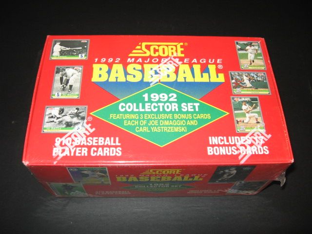 1992 Score Baseball Factory Set (Red)
