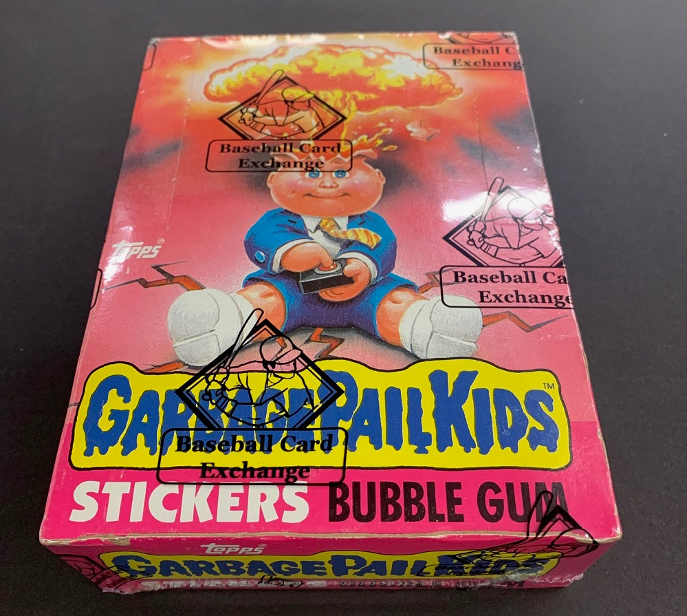 1985 Topps Garbage Pail Kids Series 1 Unopened Wax Box (w/ price) (BBCE) (X1367)