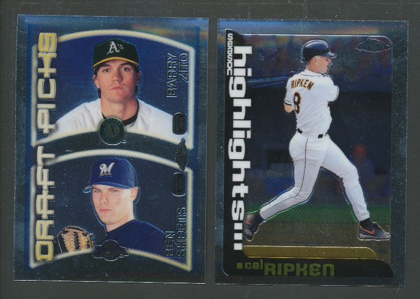 2000 Topps Chrome Baseball Complete Series 2 Set