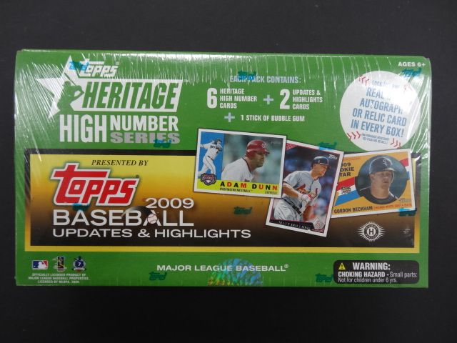 2009 Topps Heritage High Number Baseball Box (Hobby)