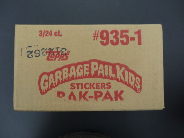 1986 Topps Garbage Pail Kids Series 4 Rack Pack Case (3/24)