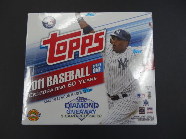 2011 Topps Baseball Series 1 Jumbo Box (HTA)