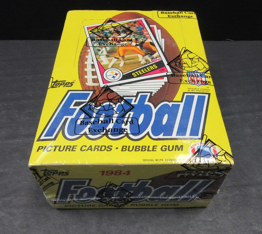 1984 Topps Football Unopened Wax Box (BBCE) (Non X-Out)