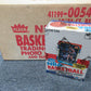 1986/87 Fleer Basketball Unopened Wax Box (Jordan Top) w/ Display Case