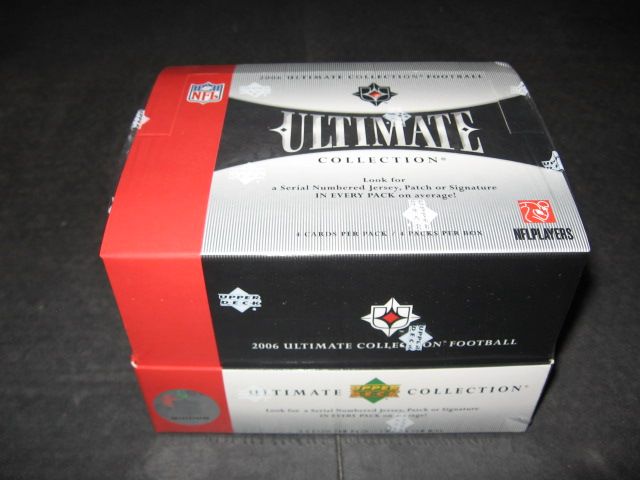 2006 Upper Deck Ultimate Collection Football Box (Hobby)