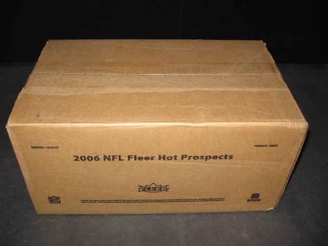 2006 Fleer Hot Prospects Football Case (12 Box)