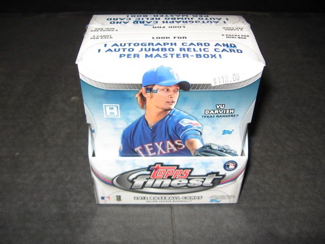 2012 Topps Finest Baseball Box (Hobby)
