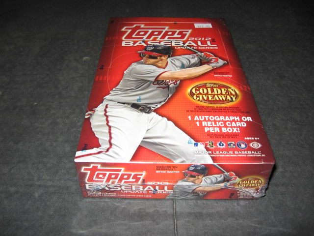 2012 Topps Baseball Update Series Box (Hobby) (36/10)