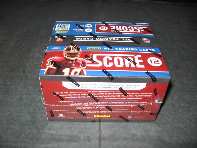 2012 Panini Score Football Box (Hobby)