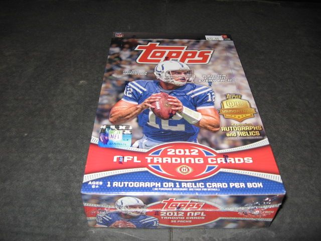 2012 Topps Football Box (Hobby)