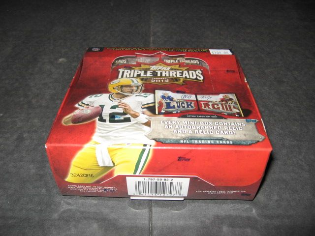 2012 Topps Triple Threads Football Box (Hobby)